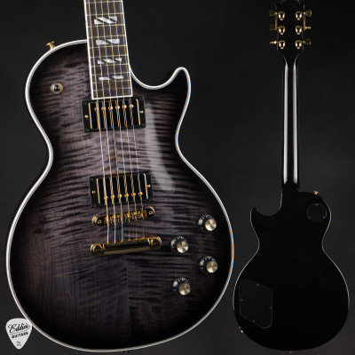 Gibson Les Paul Modern Supreme Electric Guitar in Trans Ebony Burst