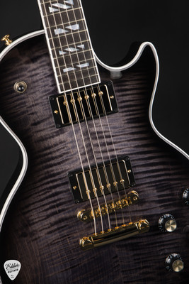 Gibson Les Paul Modern Supreme Electric Guitar in Trans Ebony Burst