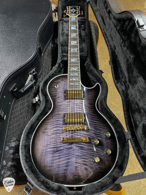 Gibson Les Paul Modern Supreme Electric Guitar in Trans Ebony Burst