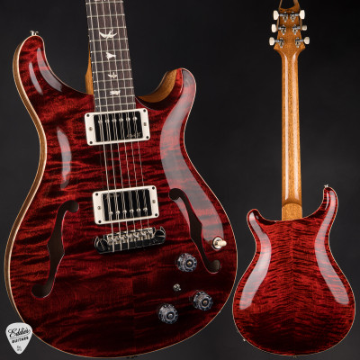Paul Reed Smith Hollowbody II Piezo Electric Guitar in Red Tiger