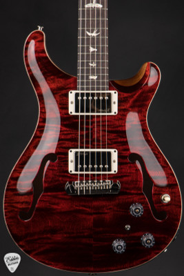 Paul Reed Smith Hollowbody II Piezo Electric Guitar in Red Tiger