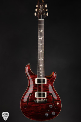 Paul Reed Smith Hollowbody II Piezo Electric Guitar in Red Tiger