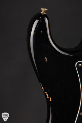 2024 Fender Custom Shop Limited Edition 1967 Stratocaster Relic Aged Black Electric Guitar