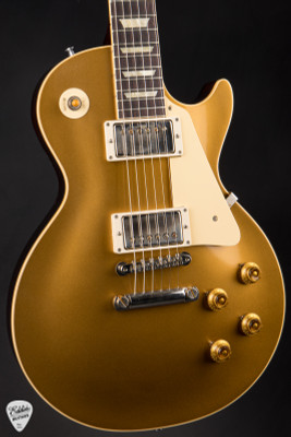 Gibson Custom Shop 1957 Les Paul Goldtop Reissue Dark Back VOS Double Gold Electric Guitar