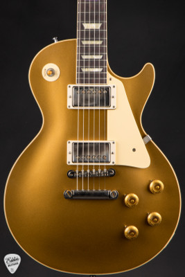 Gibson Custom Shop 1957 Les Paul Goldtop Reissue Dark Back VOS Double Gold Electric Guitar