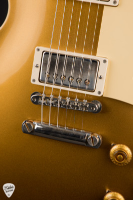 Gibson Custom Shop 1957 Les Paul Goldtop Reissue Dark Back VOS Double Gold Electric Guitar