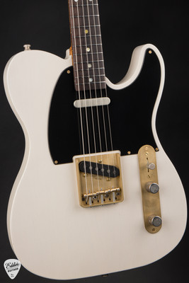 Shock the Fox Fifty8 Five25 - Crackle Satin White - Eddie's Guitars