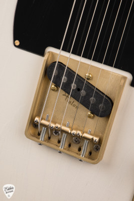 Shock the Fox Fifty8 Five25 Crackle Satin White Electric Guitar