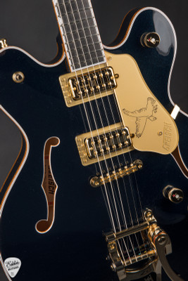 Gretsch Pro Falcon LTD Center Block Double Cut with Bigsby Midnight Sapphire Electric Guitar