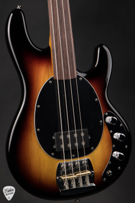 Ernie Ball Music Man Pino Palladino Fretless 79 Burst Bass Guitar