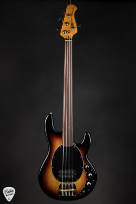Ernie Ball Music Man Pino Palladino Fretless 79 Burst Bass Guitar