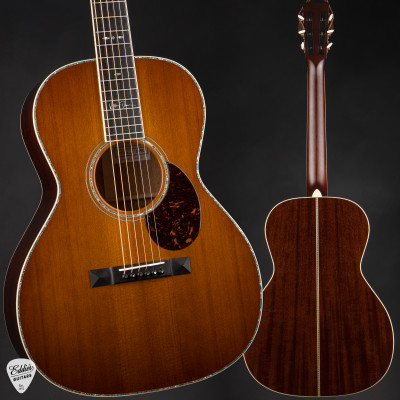 Santa Cruz HT/13 Happy Traum Reclaimed Redwood & Honduran Mahogany Acoustic Guitar