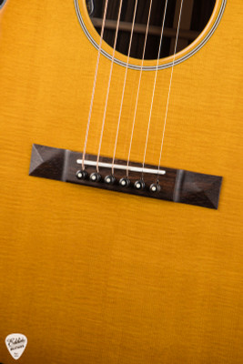 Santa Cruz H/13 Custom Sitka Spruce & Black & White Ebony Acoustic Guitar