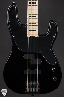 Charvel USA Custom Shop Masterbuilt Frank Bellow So Cal Bass IV electric bass guitar in Black