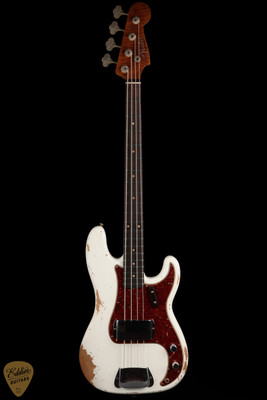 Sale Pending-Fender Custom Shop 1959 Precision Bass Heavy Relic - Olympic White