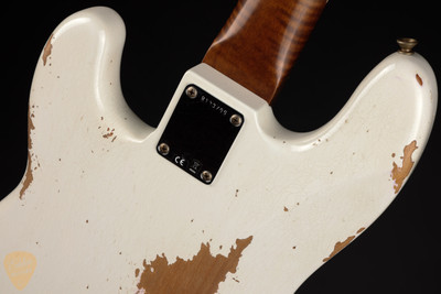 Sale Pending-Fender Custom Shop 1959 Precision Bass Heavy Relic - Olympic White