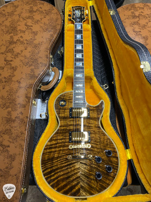 Gibson Custom Shop Made 2 Measure 1968 Les Paul Custom reissue in natural koa