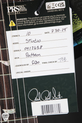 Paul Reed Smith Studio Electric Guitar in Cobalt Smokeburst