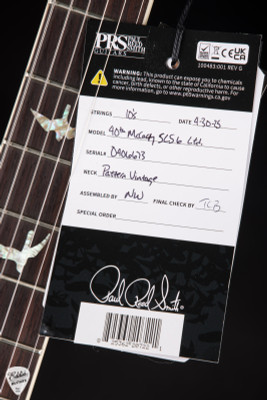 Paul Reed Smith 40th Anniversary McCarty SC56 Limited Edition Electric Guitar in Translucent Black