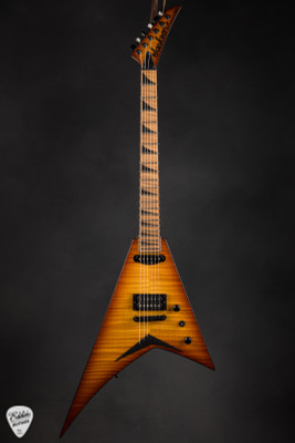 Jackson Custom Shop RR HS TOM electric guitar in Amber Lager Burst