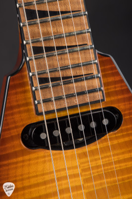 Jackson Custom Shop RR HS TOM electric guitar in Amber Lager Burst