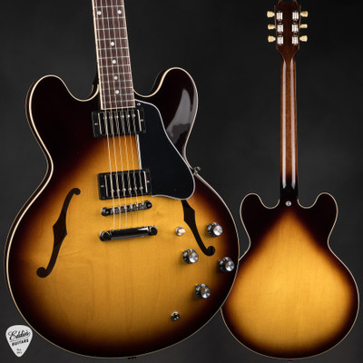 Gibson ES-335 electric guitar in vintage sunburst