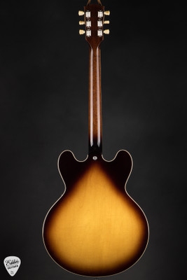 Gibson ES-335 electric guitar in vintage sunburst
