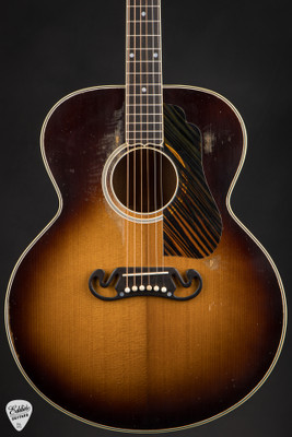 Gibson Murphy Lab 1939 SJ 100 Reissue Heavy Aged acoustic guitar in Faded Vintage Sunburst