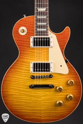 Gibson Custom Shop 1959 Les Paul Standard Reissue Electric Guitar in Iced Tea Burst