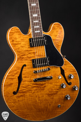 Gibson ES-335 Figured Electric Guitar In Honey Amber