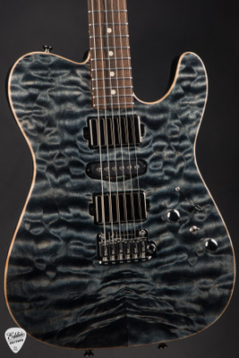 Tom Anderson Top T Hollow Contour Electric Guitar in Atlantic Storm