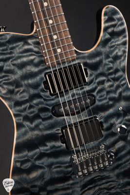Tom Anderson Top T Hollow Contour Electric Guitar in Atlantic Storm