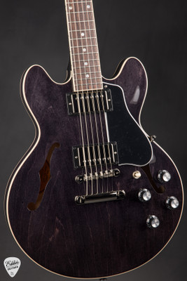 Gibson ES 339 Electric Guitar in Trans Ebony