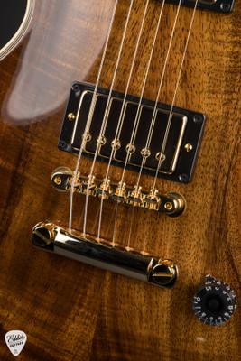 Gibson Custom Shop Made 2 Measure 1968 Les Paul Custom Reissue in Koa Natural