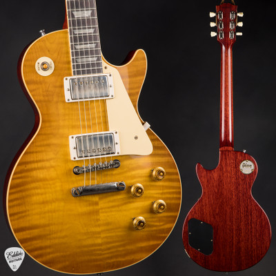 Gibson Custom Shop 1959 Les Paul Standard Reissue Electric Guitar in Dirty Lemon