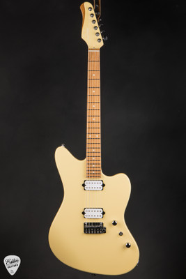 Suhr Classic JM Electric guitar in Vintage Yellow