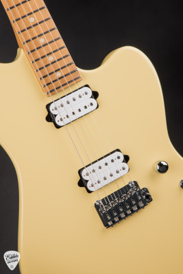 Suhr Classic JM Electric guitar in Vintage Yellow