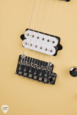 Suhr Classic JM Electric guitar in Vintage Yellow