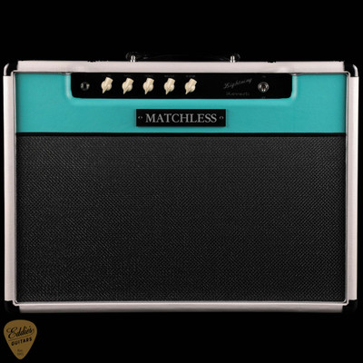 Matchless Lightning Reverb - 1x12 - White/Turquoise/Silver