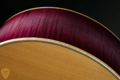 2024 - Taylor Custom #8 GA Sitka Spruce/Flame Maple - Lilac Wine - Catch Event/NAMM Instrument