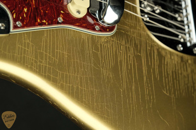 2024 - Fender Custom Shop 1966 Jaguar Deluxe Closet Classic - Aztec Gold