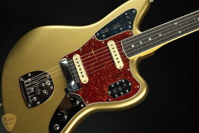 2024 - Fender Custom Shop 1966 Jaguar Deluxe Closet Classic - Aztec Gold