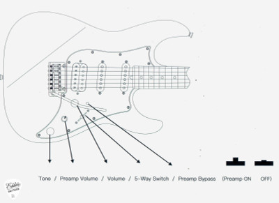 2024 – James Tyler JTG MK1 Electric Guitar in Fly Yellow