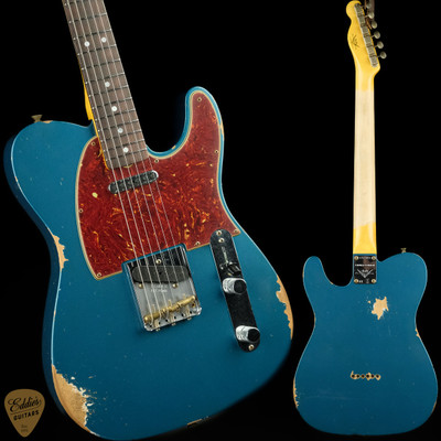 Fender Mexico テレキャスター 2024 - Fender Custom Shop LTD 1964 Telecaster Relic - Aged Black