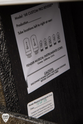 Fender ’68 Custom Pro Reverb – 1×12 – Pewter Guitar Amplifier