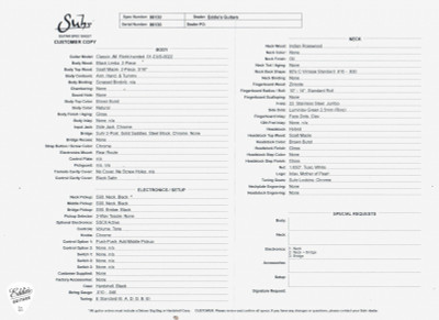 Suhr Classic JM Spalted Maple - Brown Burst #86130