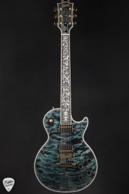 Gibson Custom Shop PSL Les Paul Ultima "Tree of Life" Nordic Blue 10.1 #CS504045