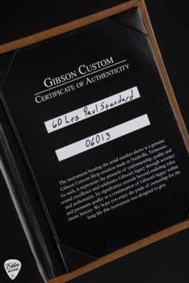 Gibson Custom Shop PSL 1960 Les Paul Standard Reissue V1 VOS Tomato Soup Burst 8.9 #06013