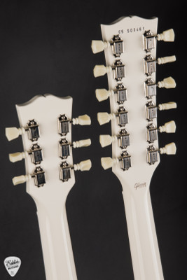 Gibson Custom Shop PSL Mid 60’s EDS-1275 Gloss Ebony Fret Board Polaris White 11.11 #CS503461