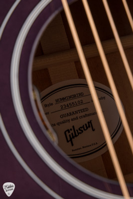 Gibson Hummingbird Standard Purple Burst 4.13 #23455102